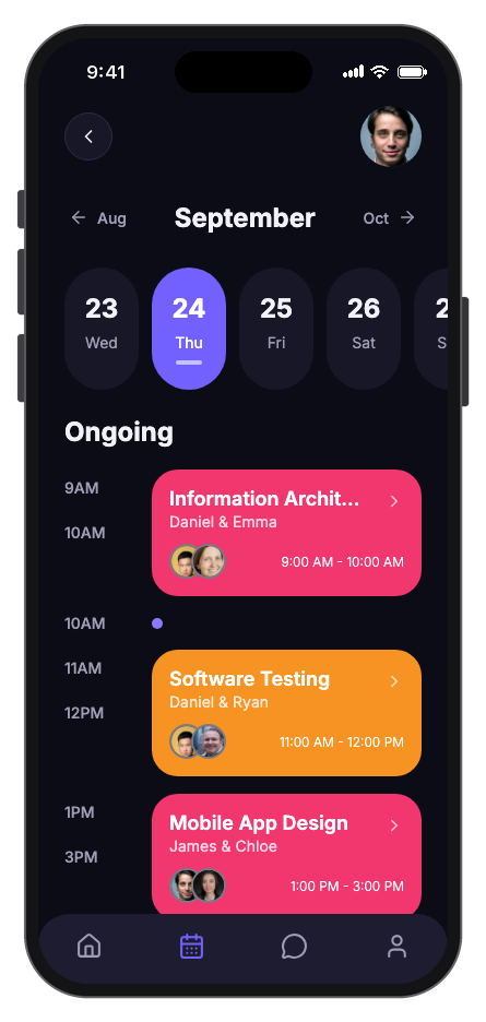 Taskora mobile app template screenshot 7