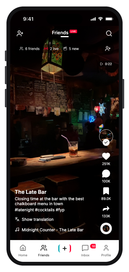 Vibely mobile app template screenshot 6
