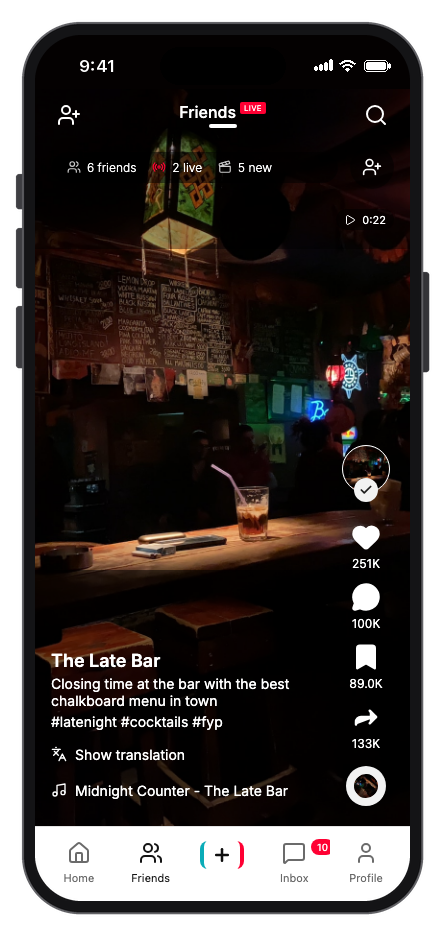 Vibely mobile app template screenshot 6