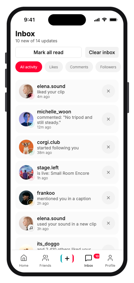 Vibely mobile app template screenshot 7