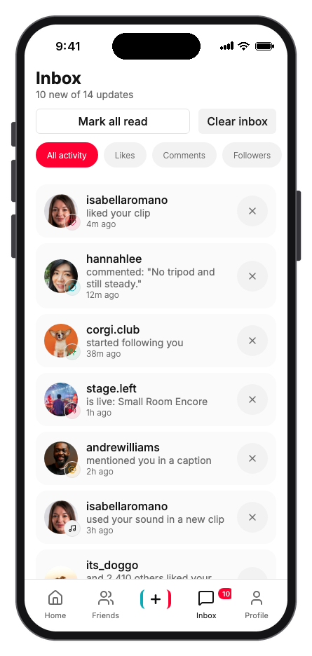 Vibely mobile app template screenshot 7