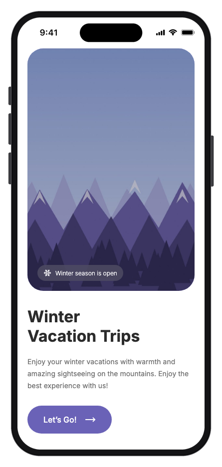 Voyara mobile app template screenshot 4