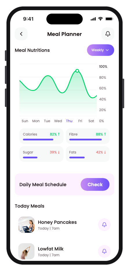 Vytal mobile app template screenshot 4