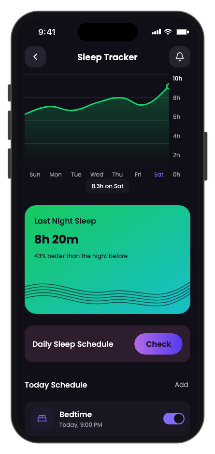 Vytal mobile app template screenshot 7