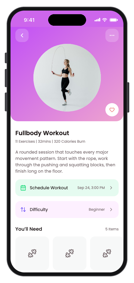 Vytal mobile app template screenshot 8