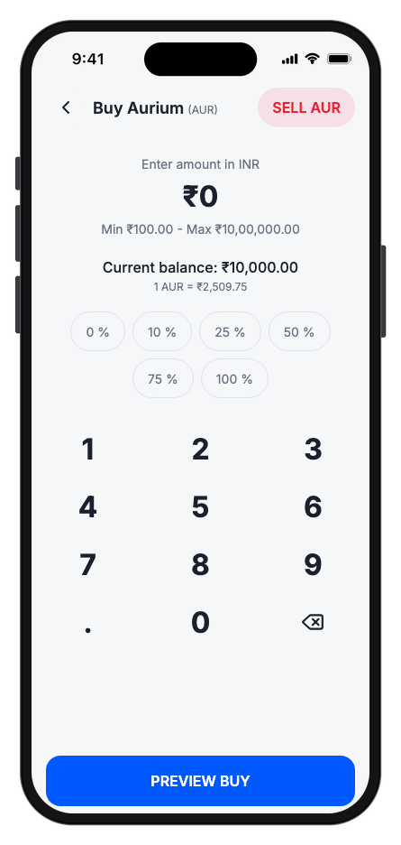 Zencoin mobile app template screenshot 2