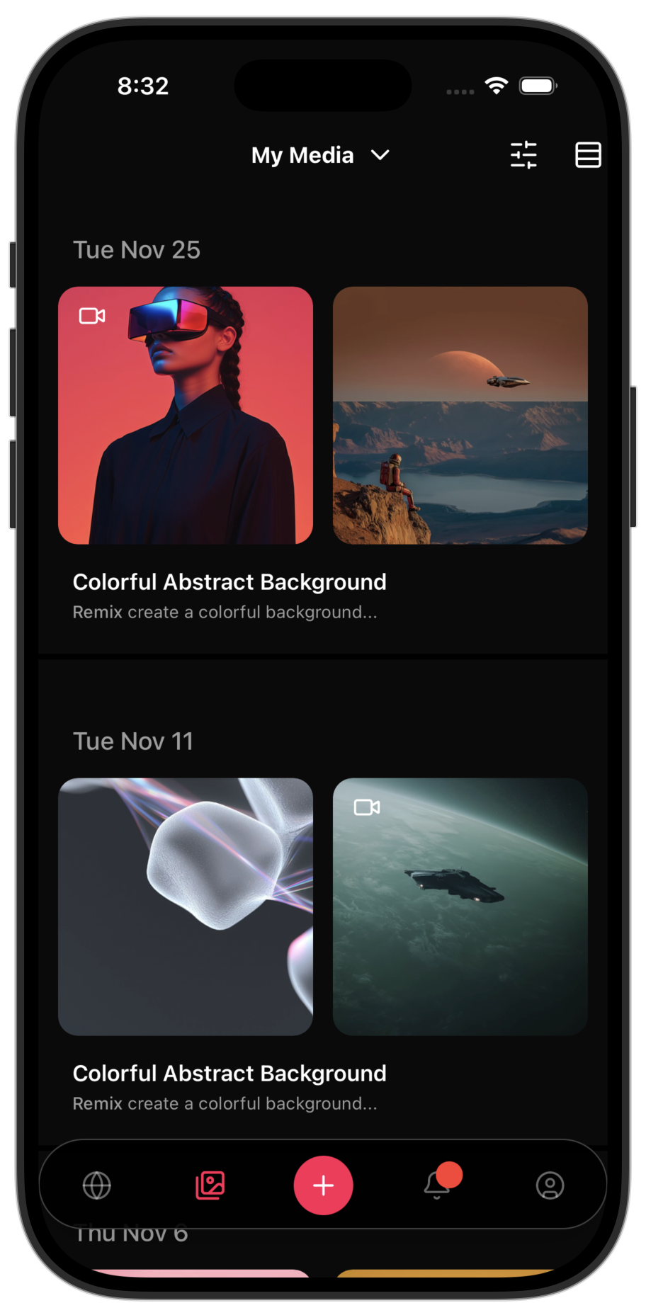Images app template — screen 2