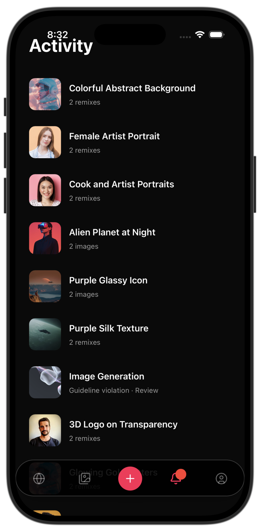 Images app template — screen 4