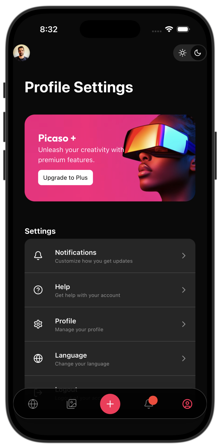 Images app template — screen 5