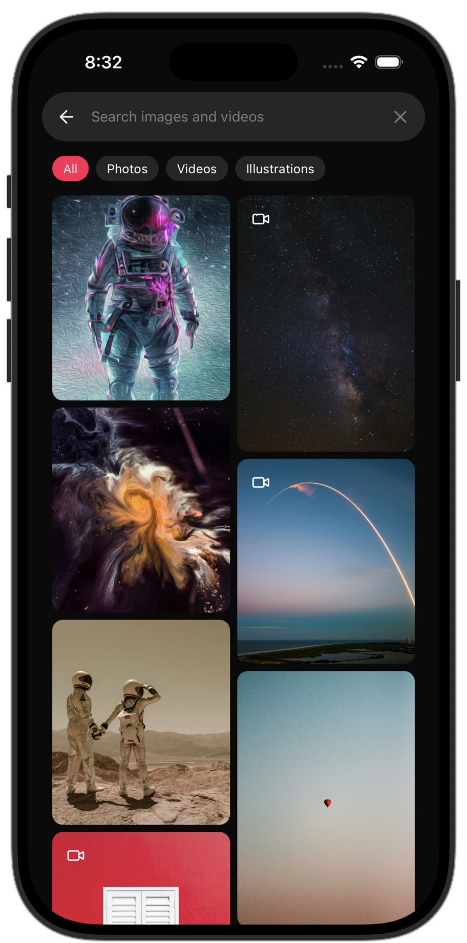 Images app template — screen 6