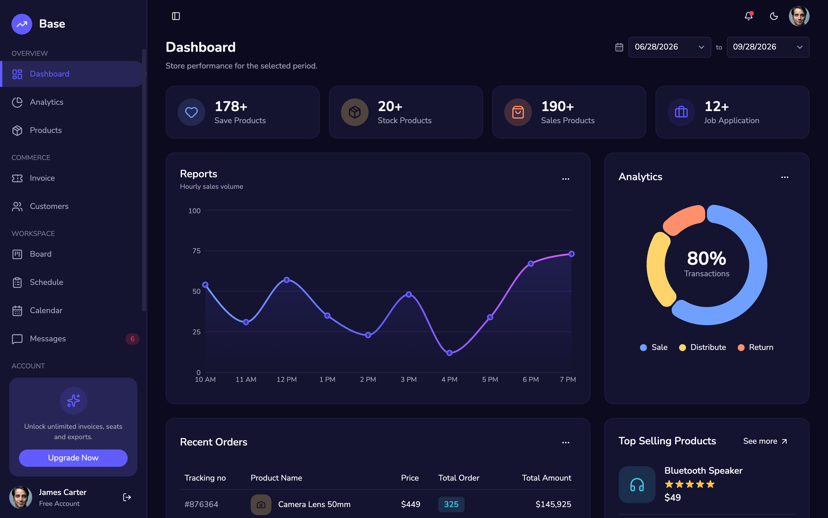 Base — Admin web app template preview 6