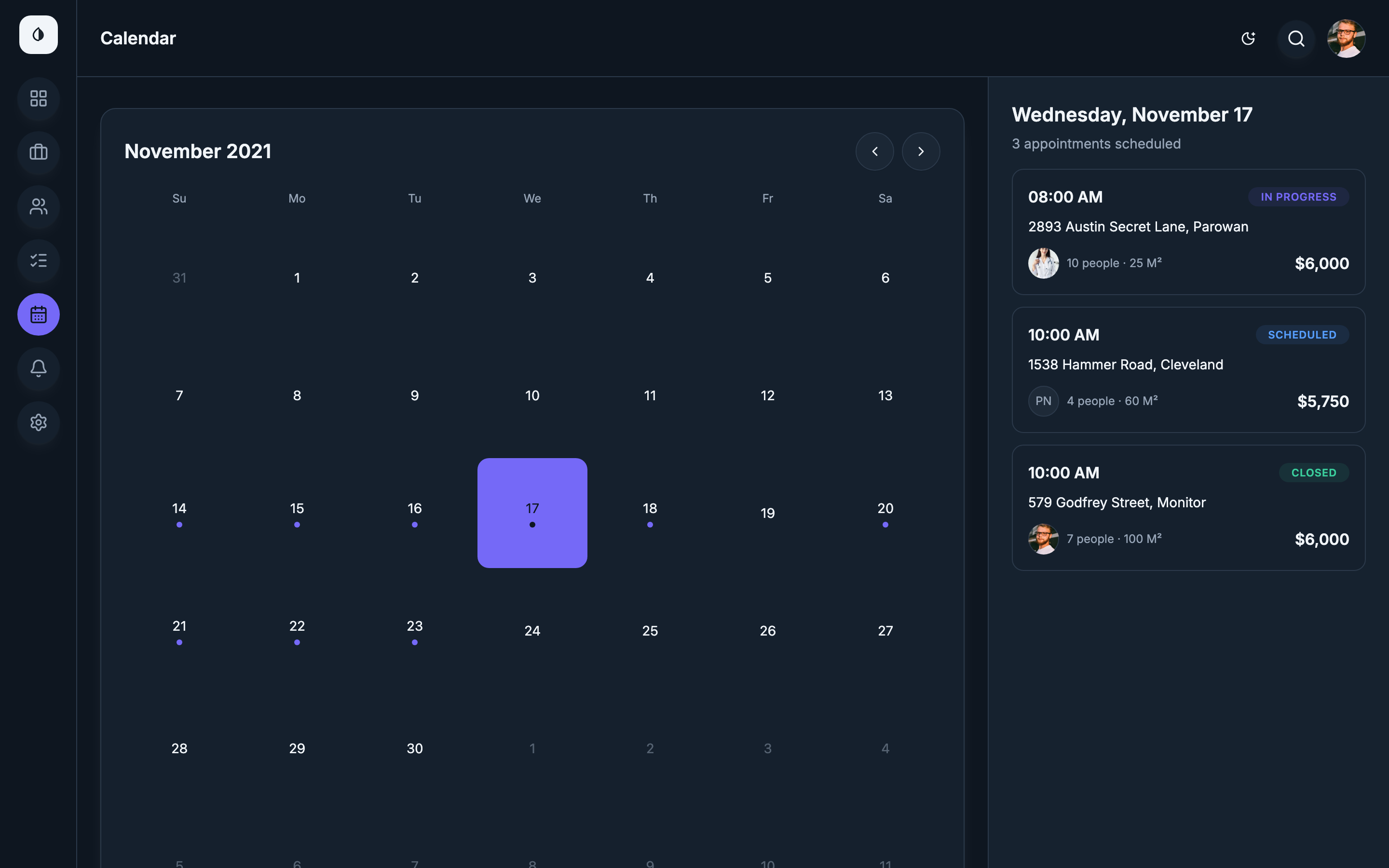 DealFlow web app template preview 4