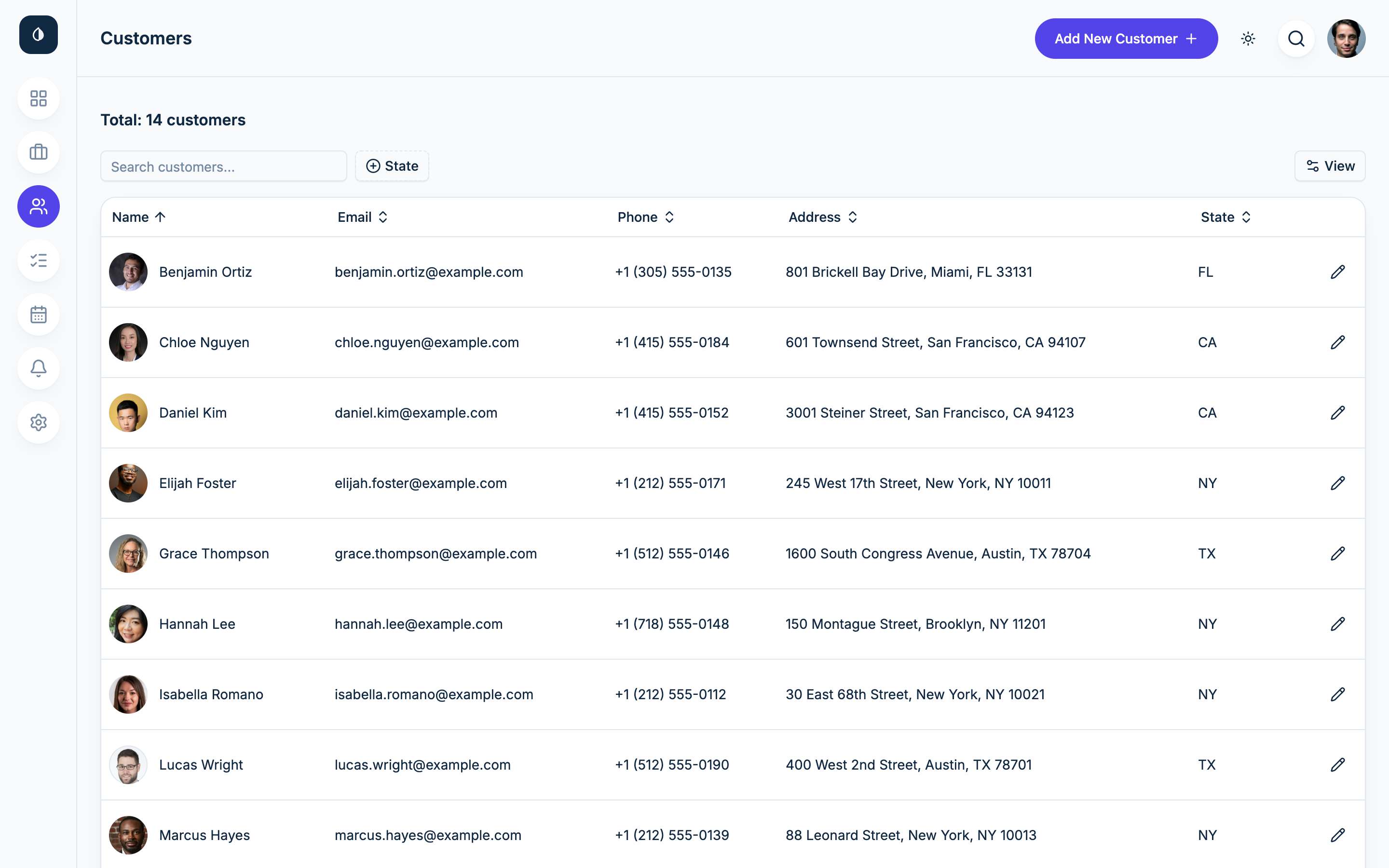 DealFlow web app template preview 2