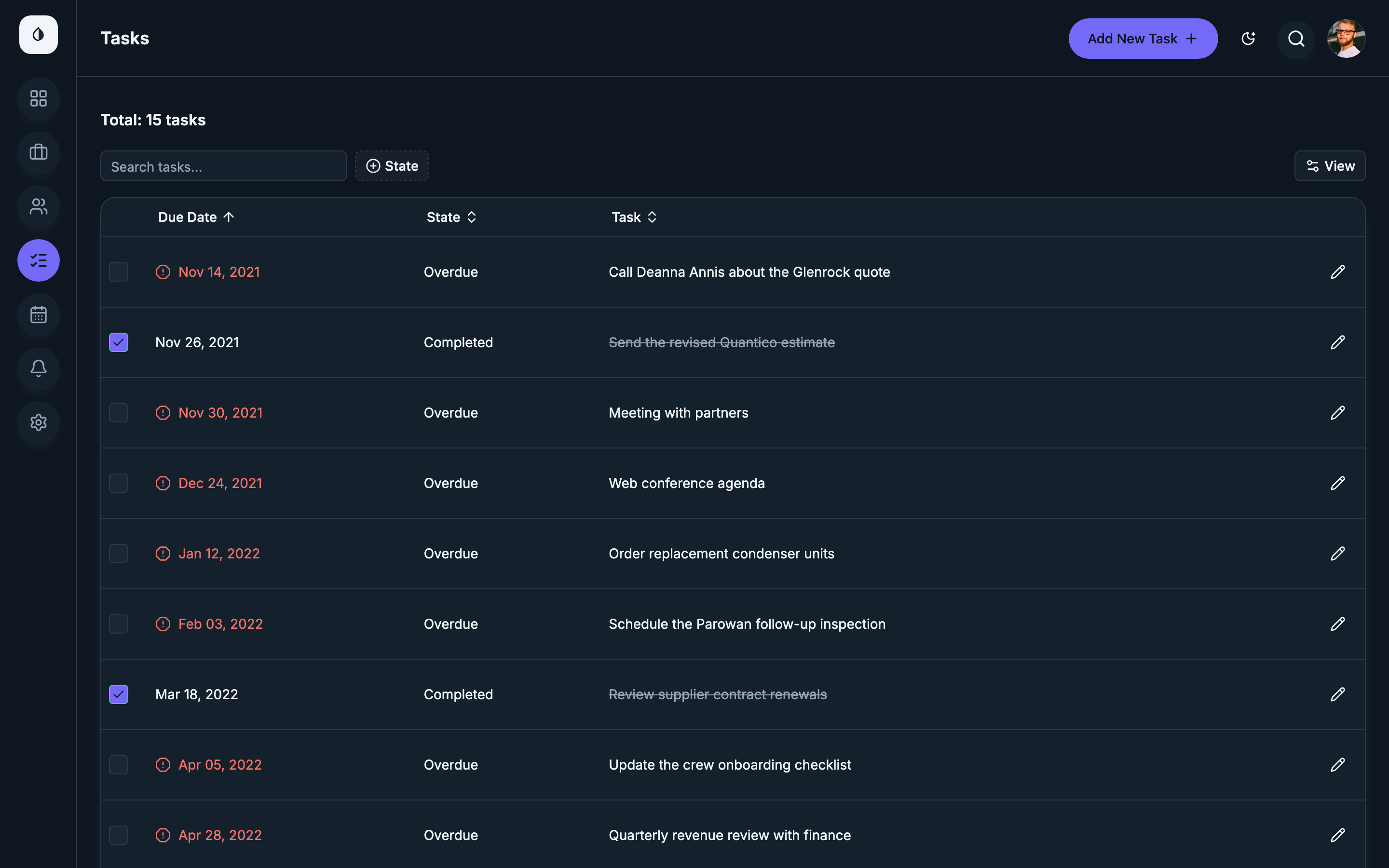 DealFlow web app template preview 8