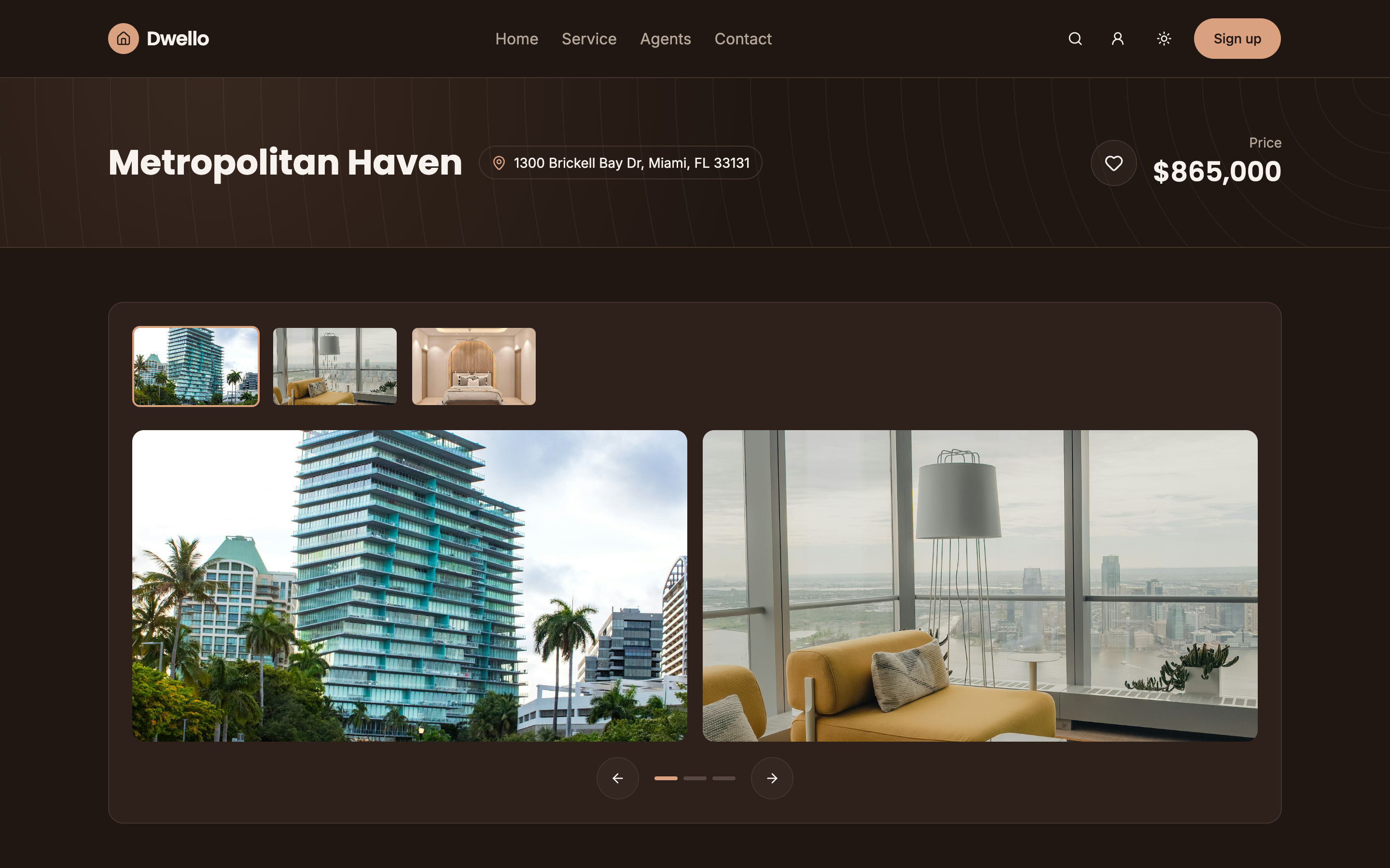 Dwello web app template preview 6