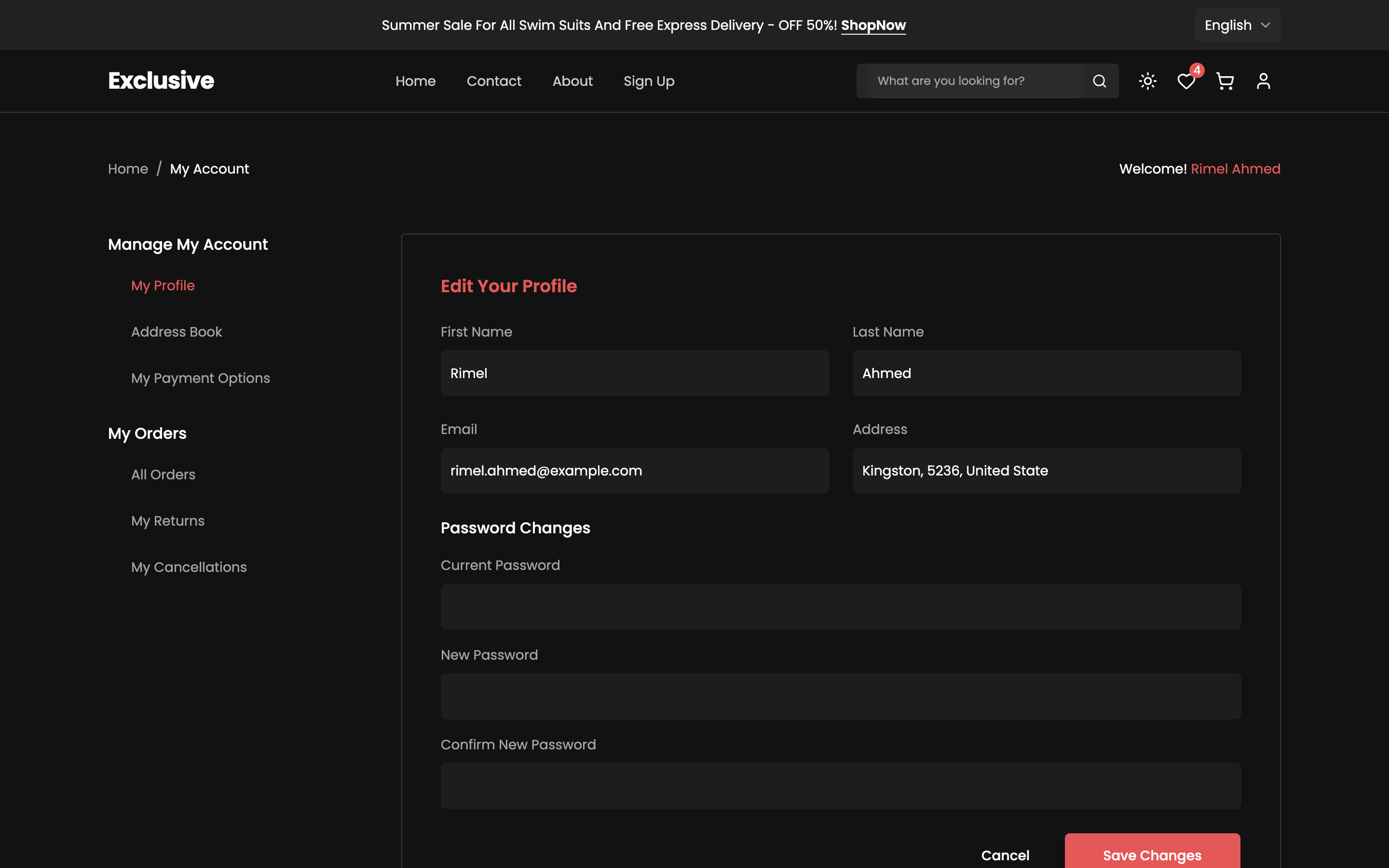 Exclusive web app template preview 4