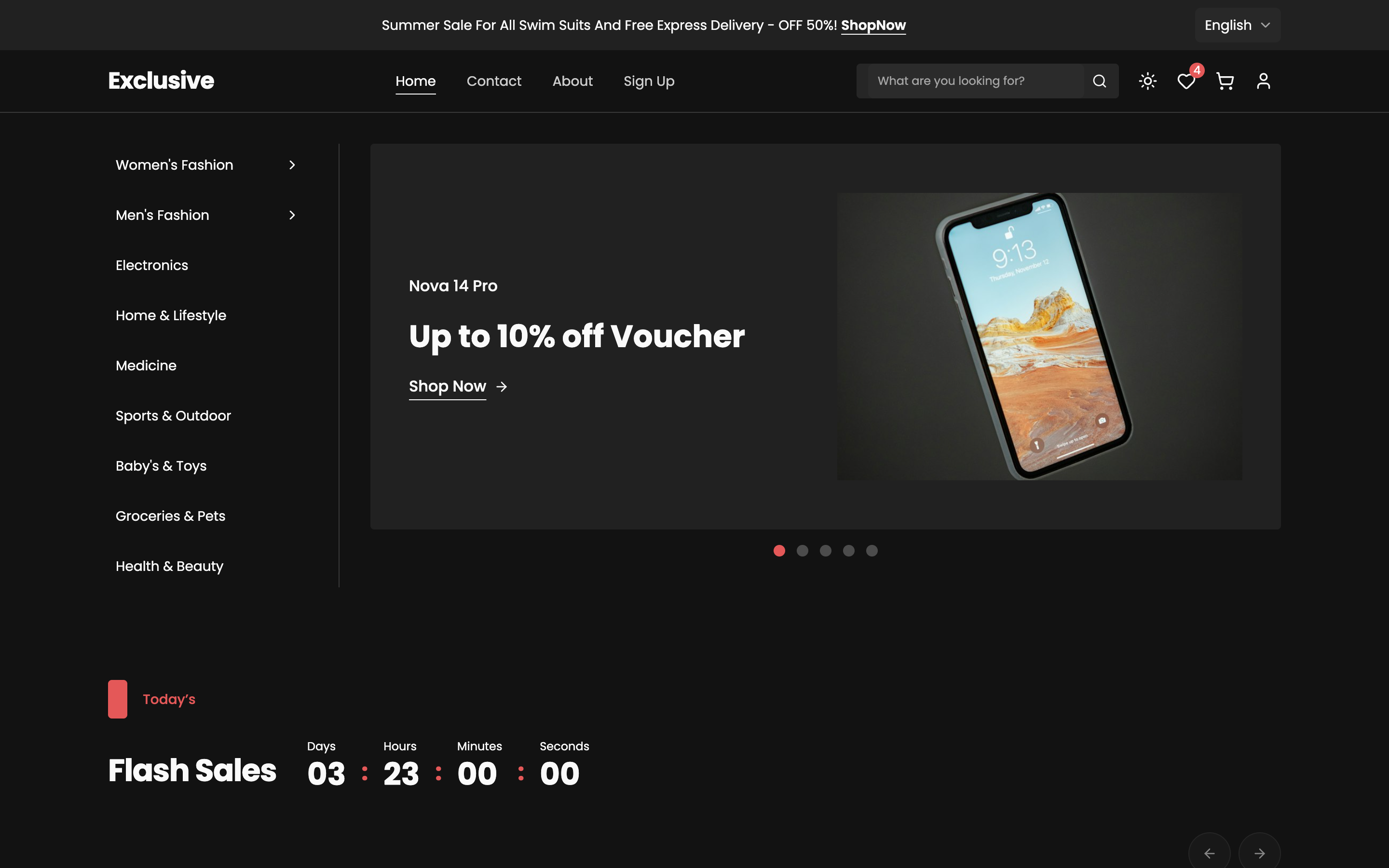 Exclusive web app template preview 6