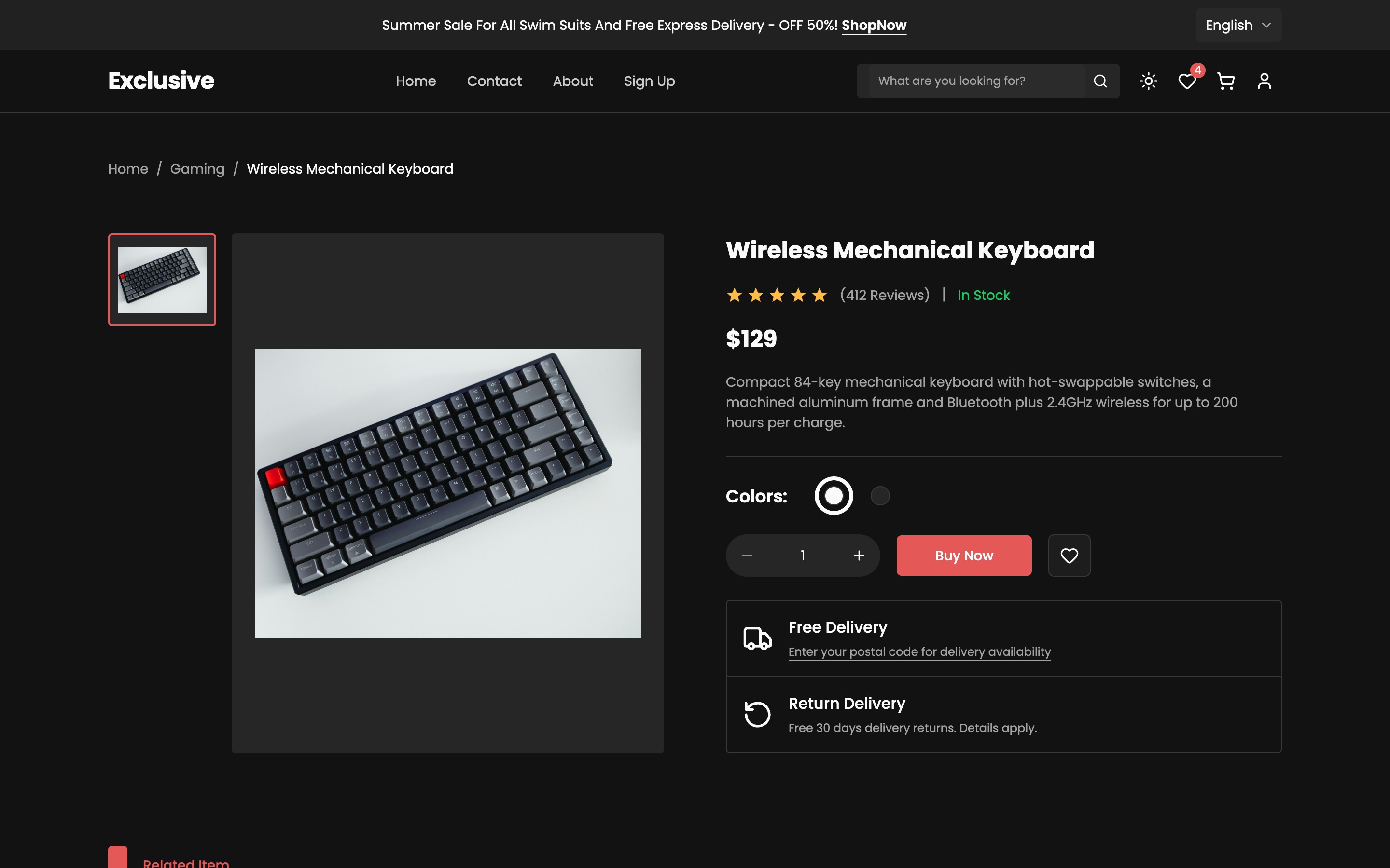 Exclusive web app template preview 7