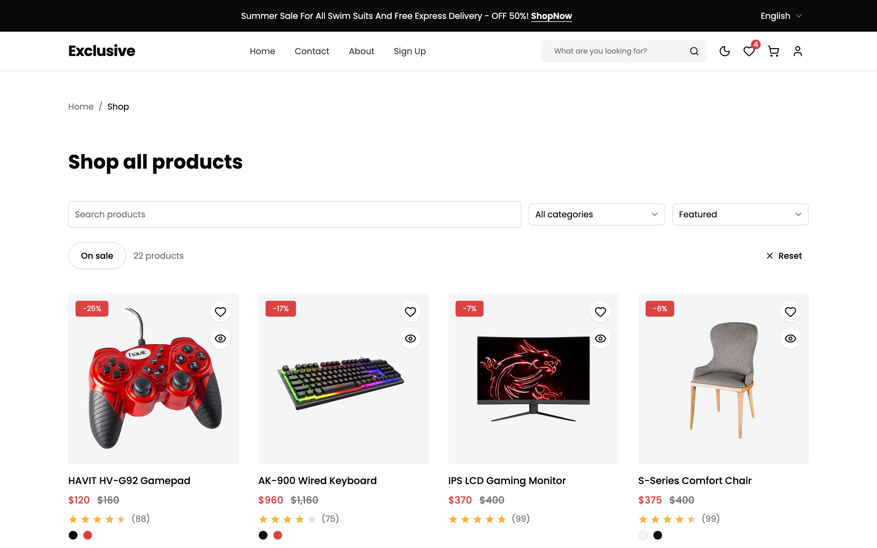 Exclusive web app template preview 3