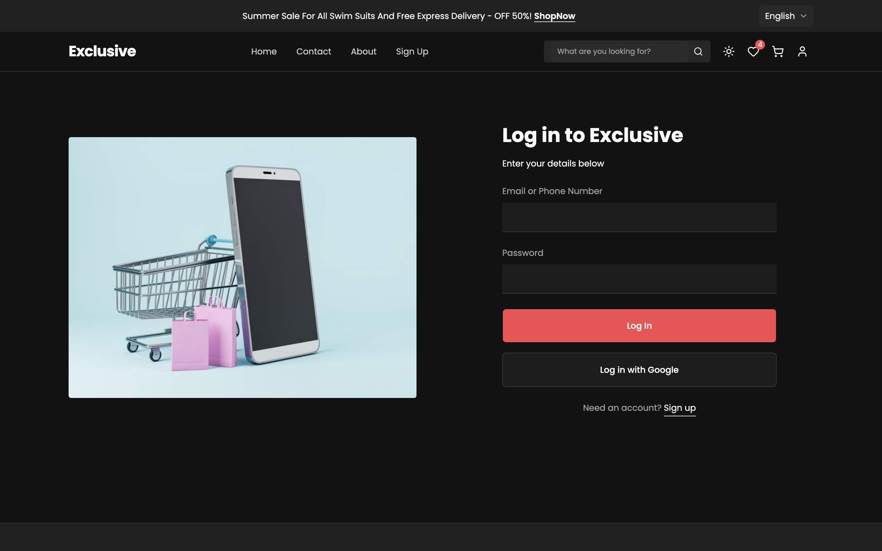 Exclusive web app template preview 8