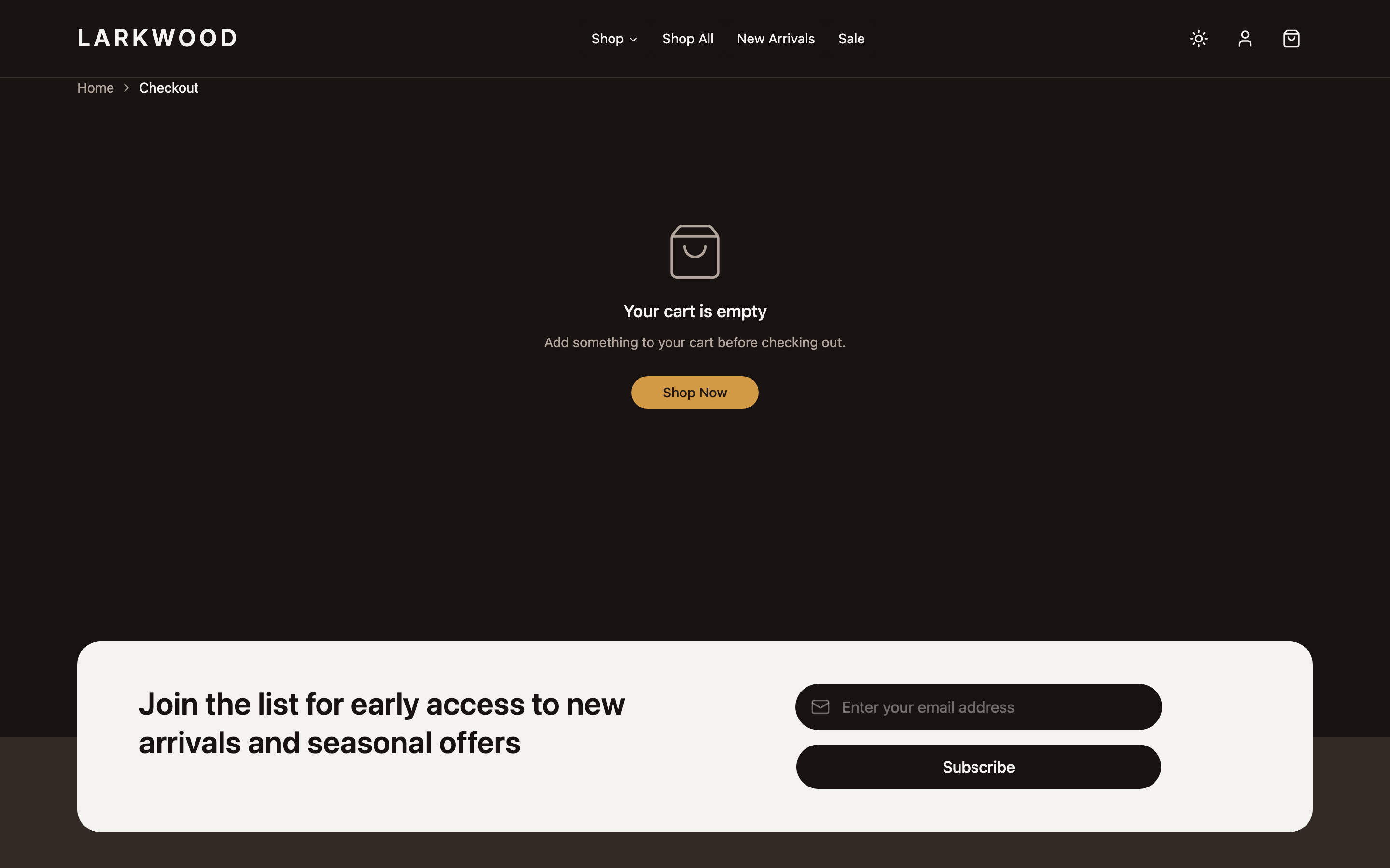 Larkwood Furniture web app template preview 6