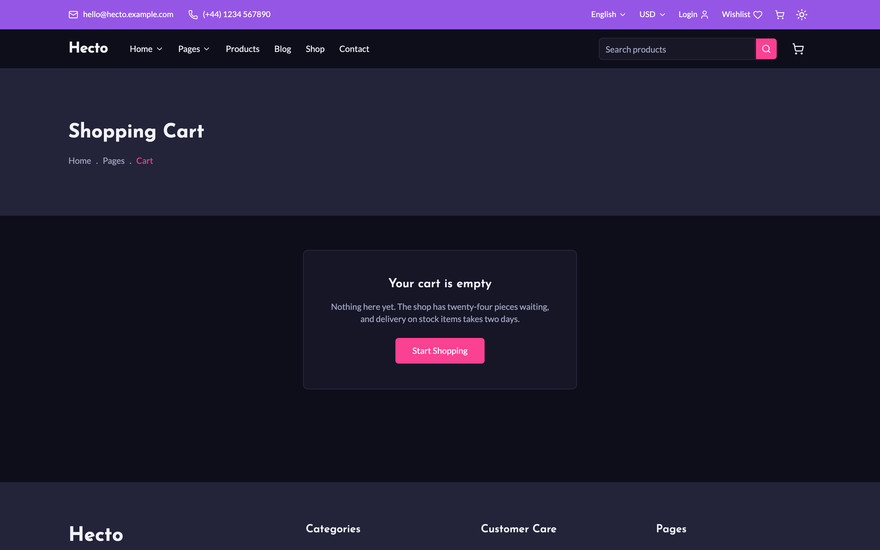 Hecto web app template preview 8