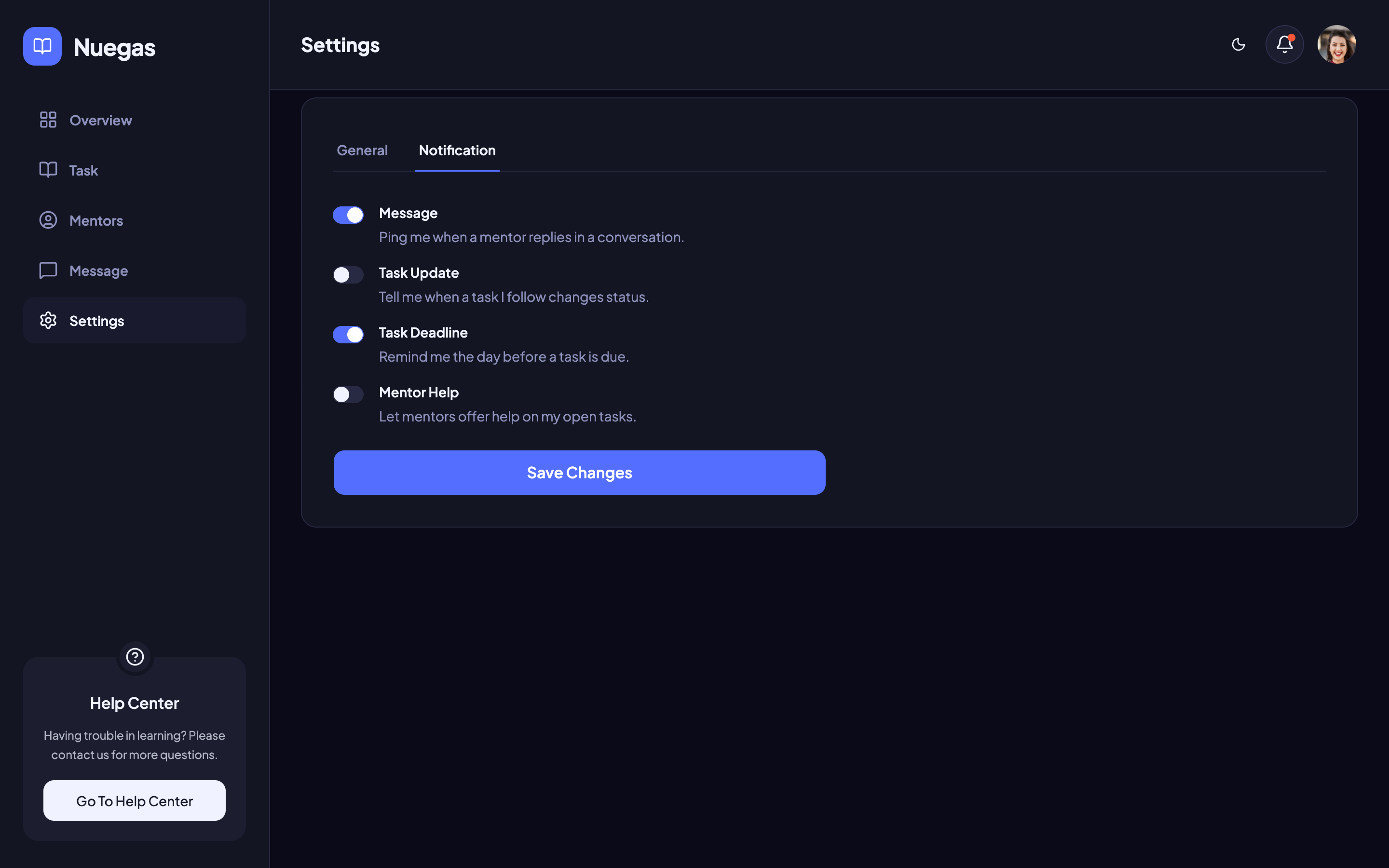 Nuegas web app template preview 6