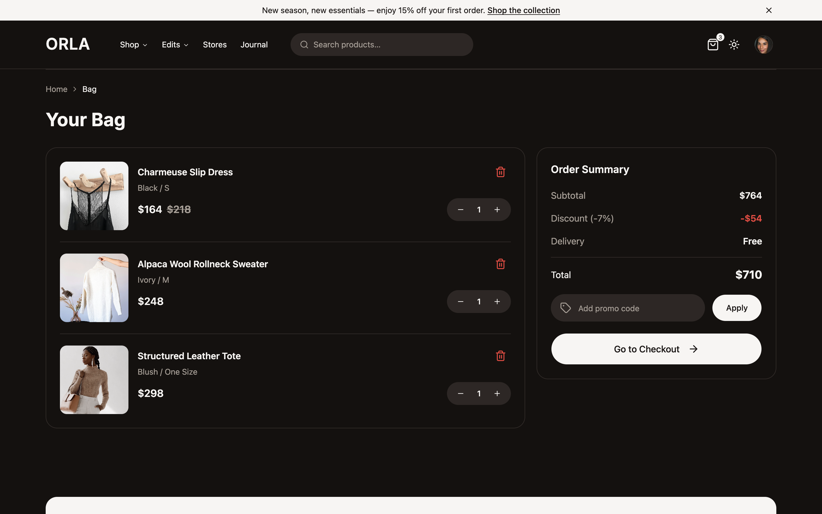 Orla web app template preview 6