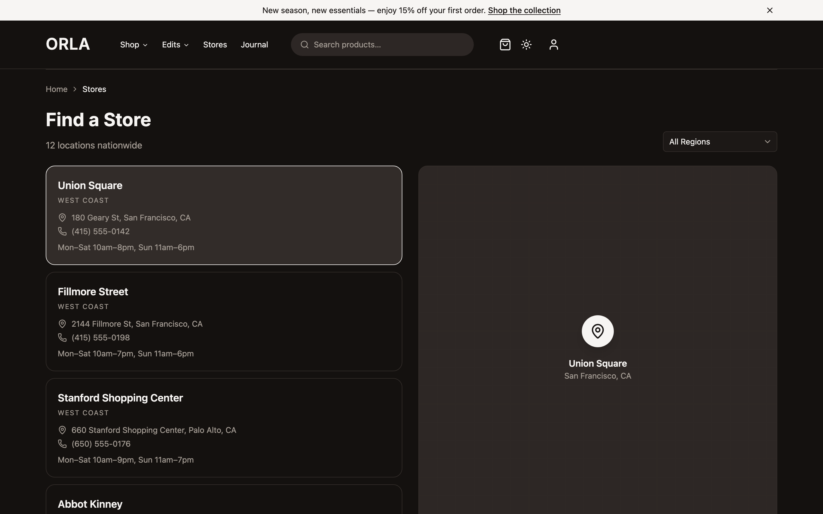 Orla web app template preview 8