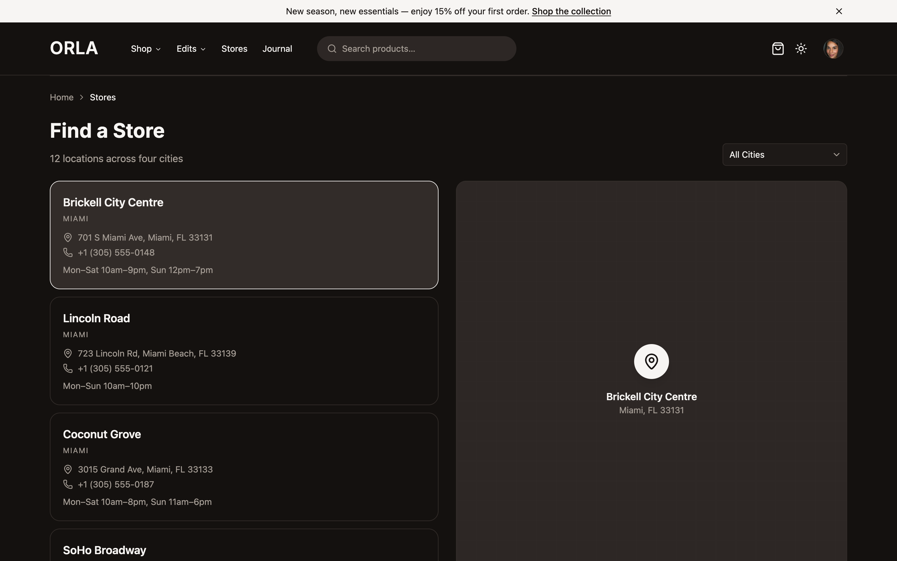 Orla web app template preview 8
