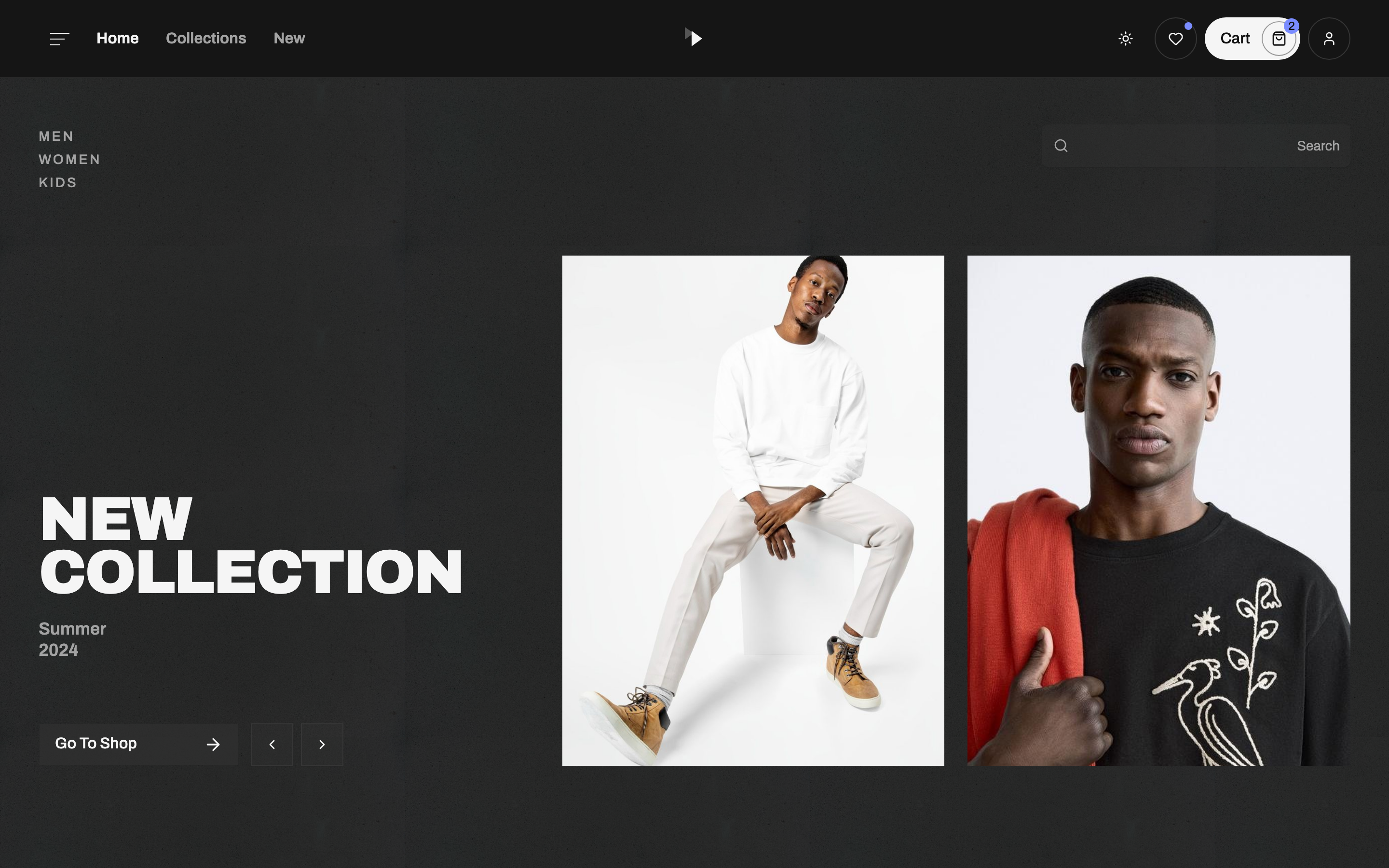 XIV web app template preview 6