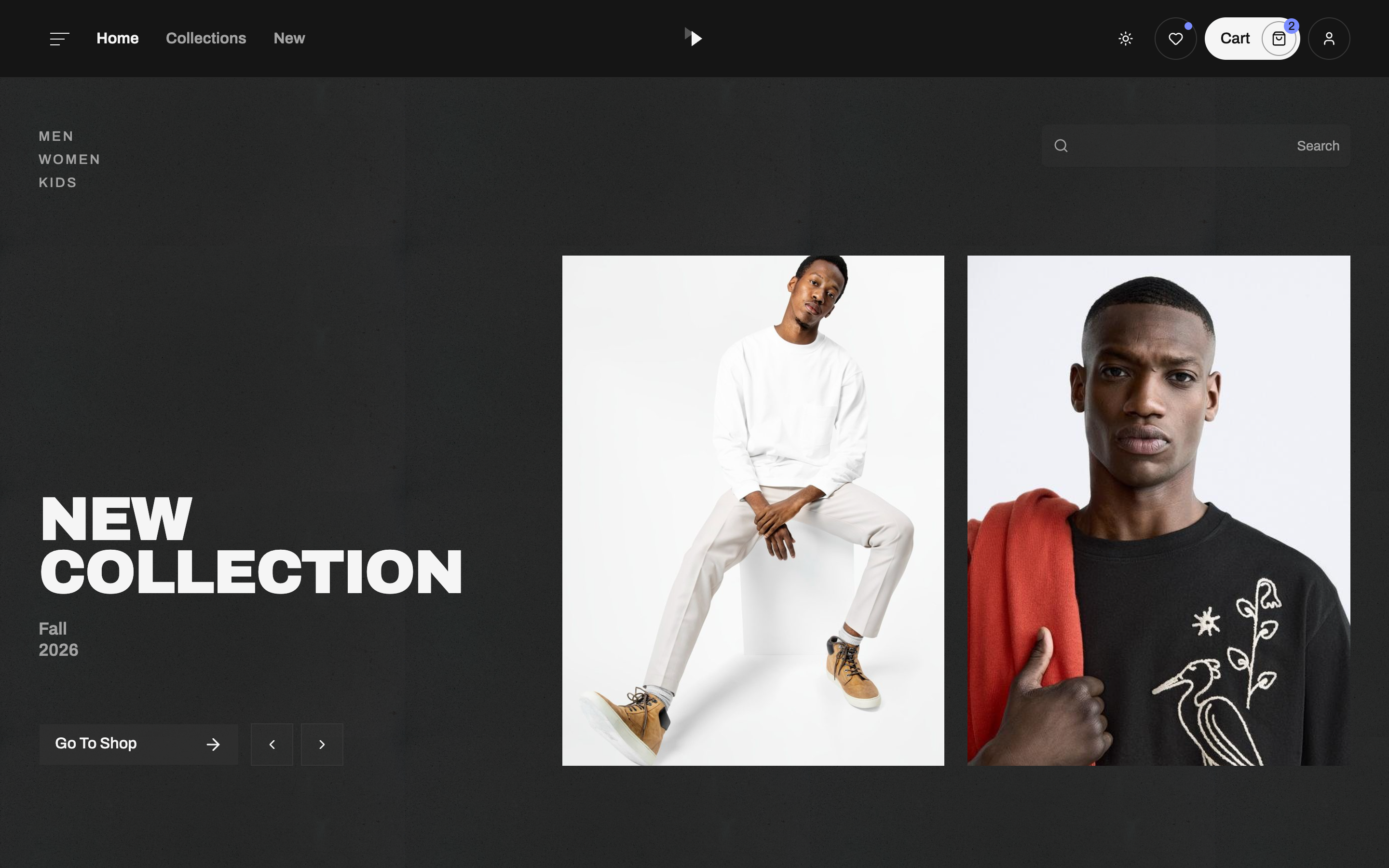XIV web app template preview 6