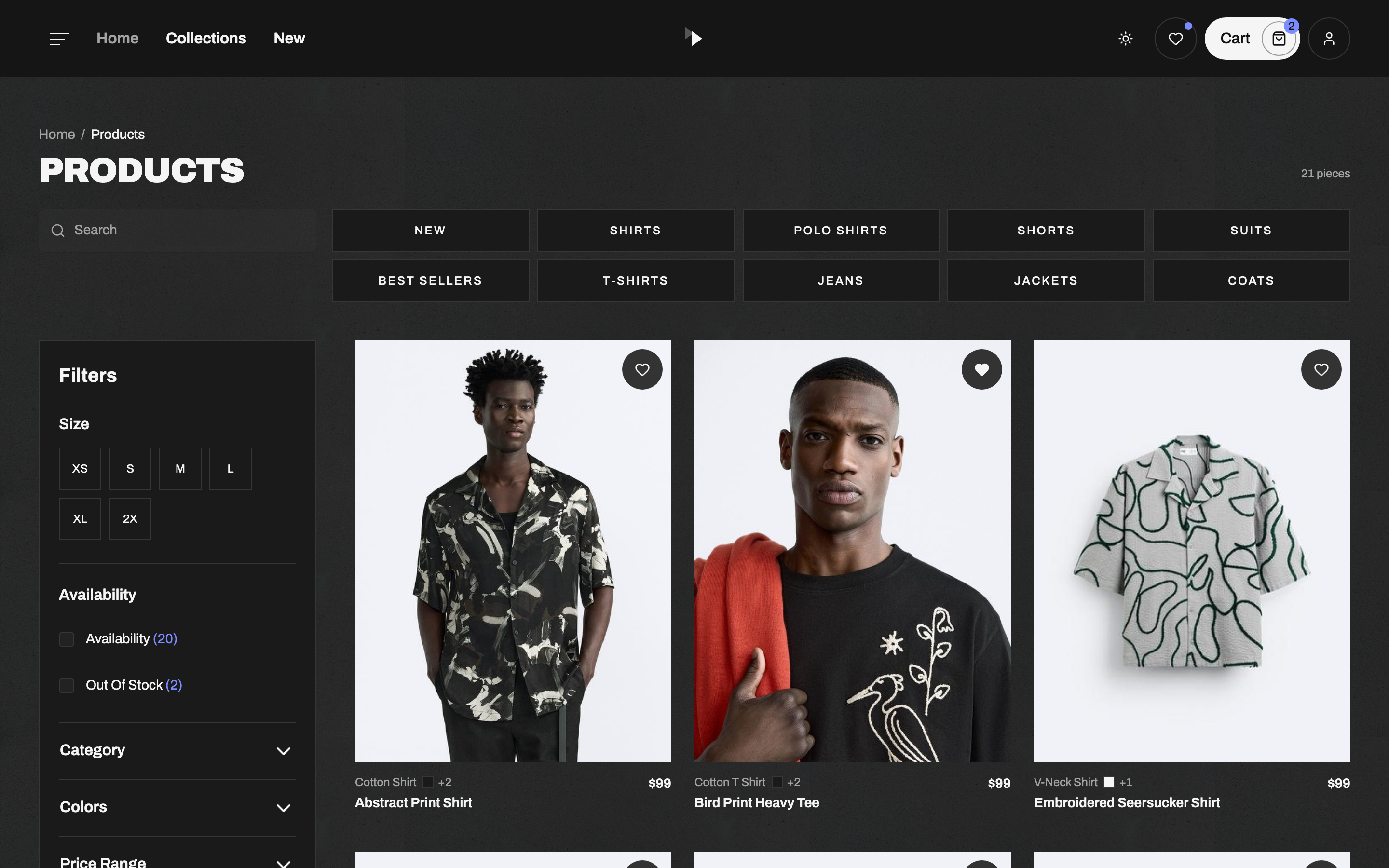 XIV web app template preview 7