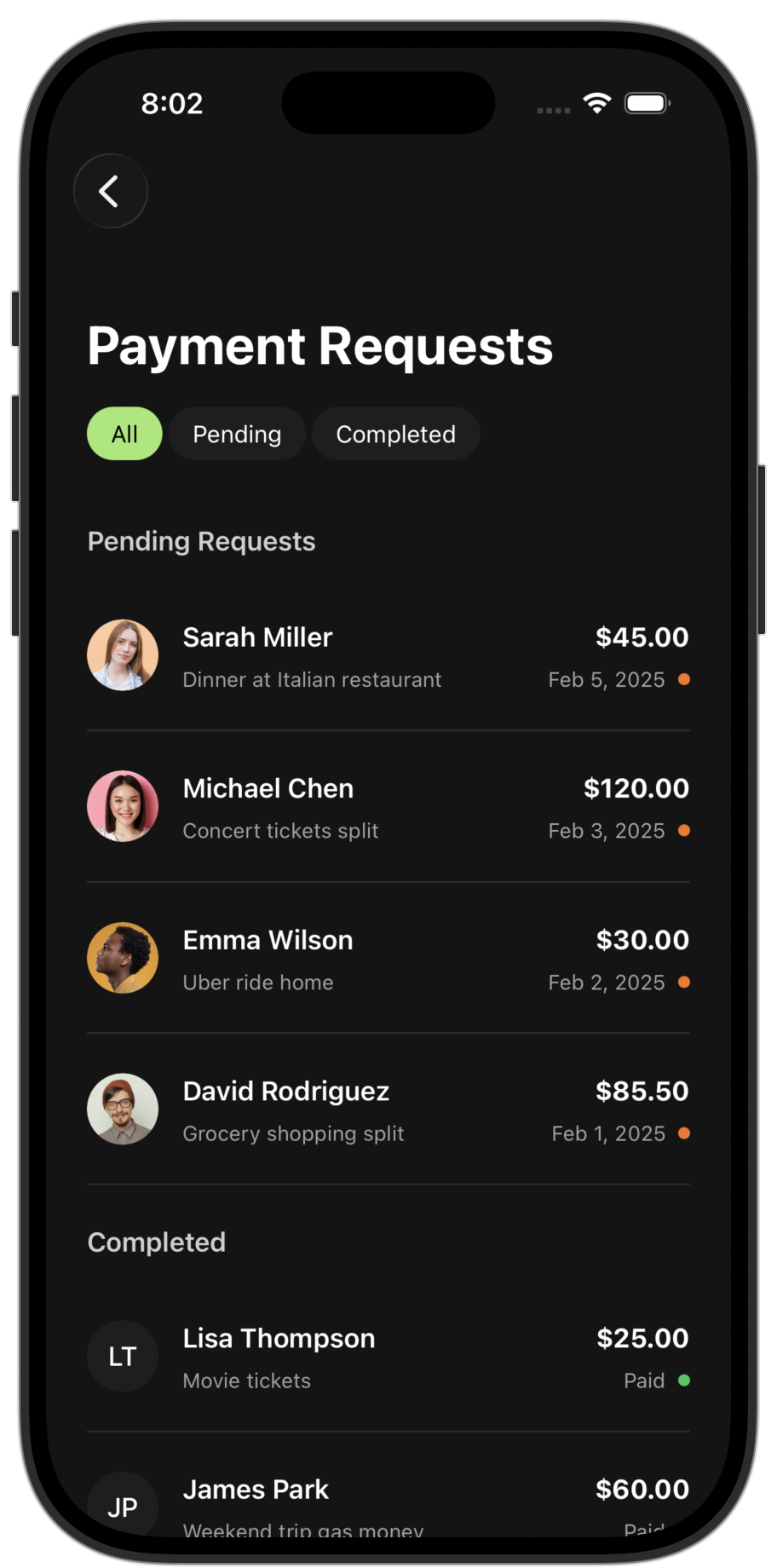 Wallet app template — screen 10